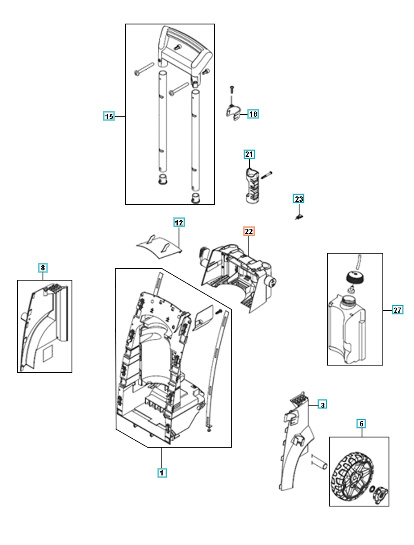 Chassis-Chassis-Zubehör groß 5312416-03