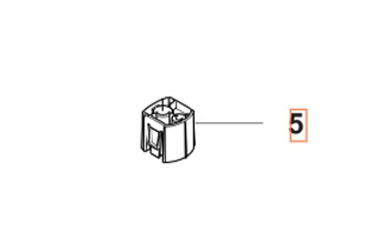 Sockelstützrad 8 mm