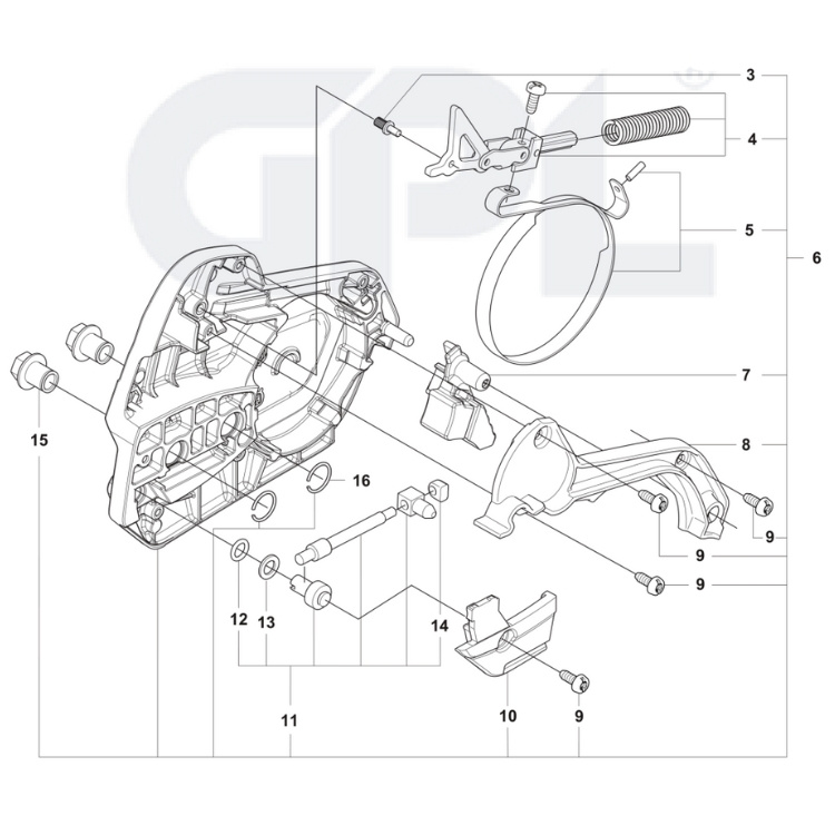 Kupplungsdeckel 564XPG