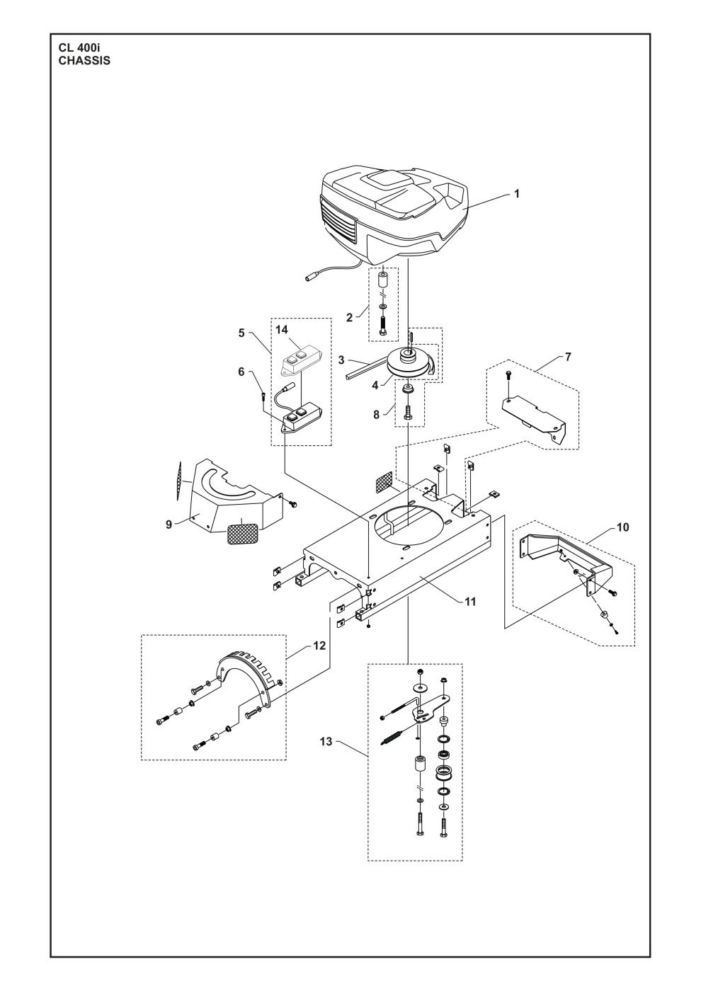 Steuerplatine Cl400I 5314202-01