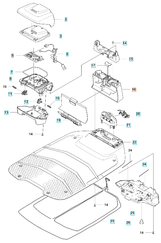 Ladestationsturm Automower Nera