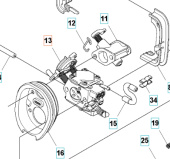 Vergaser 345FR, 545FR, 545FX, 545RX Vergaser 345FR, 545FR, 545FX, 545RX