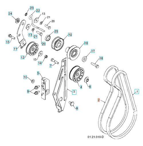 Riemenantrieb 5321923-83