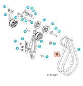 Antriebsriemen ST268EP, ST276EP, PM105, ST2111E Antriebsriemen ST268EP, ST276EP, PM105, ST2111E