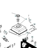 Kraftstofftank mit Deckel (Klick-Stil) 5324249-42 Kraftstofftank mit Deckel (Klick-Stil) 5324249-42