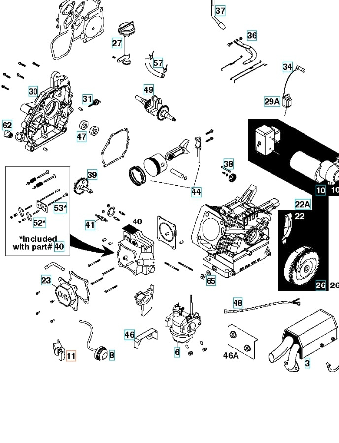 Schlüsselstarteinheit 5324249-54