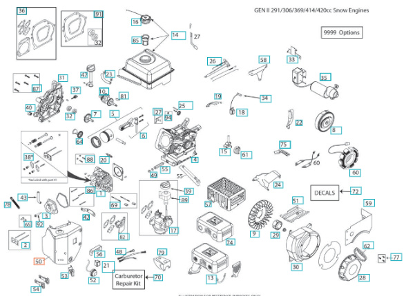 Heizungskasten-Baugruppe – Schnee 5324292-06