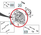 Obere Kappe 5324292-54 Obere Kappe 5324292-54