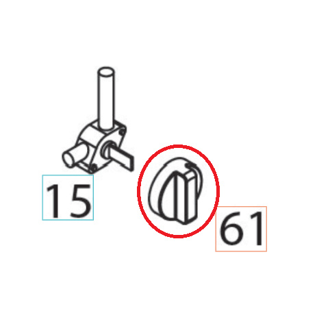Kraftstoffknopf – Schnee 5324327-52
