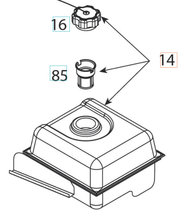 Treibstofftank 5324348-89
