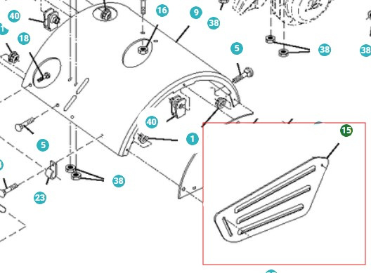 Bildschirm, Rechts 5324404-50