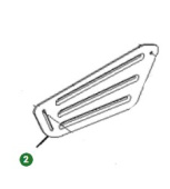 Bildschirm, Links 5324404-52 Bildschirm, Links 5324404-52