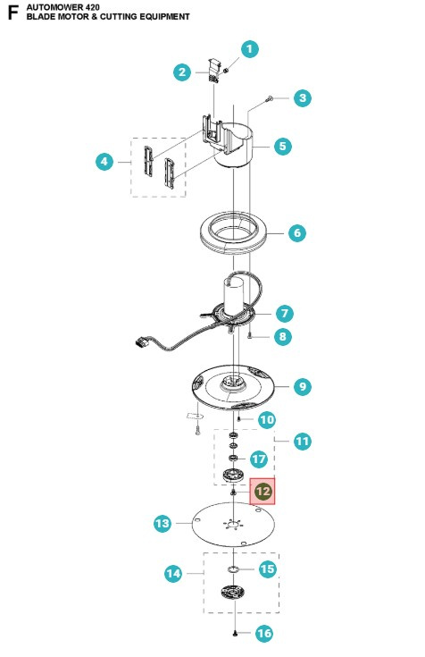 Schraube K6SF M6X8 FZB