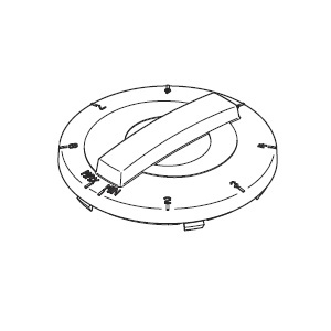 Deckel für Höhenverstellung