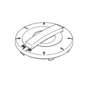 Deckel für Höhenverstellung Deckel für Höhenverstellung