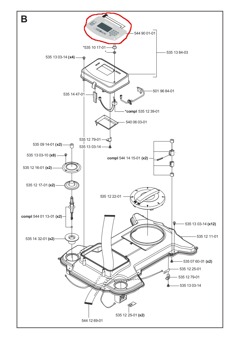 Tastatur 5351235-01