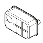 Schalldämpfer 5354663-01 Schalldämpfer 5354663-01