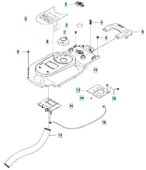 Gedruckte Schaltung Assy Packed Co 5360455-01