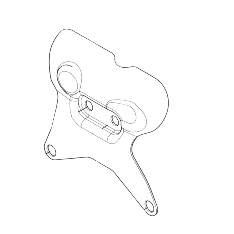 Schalldämpferhalterung