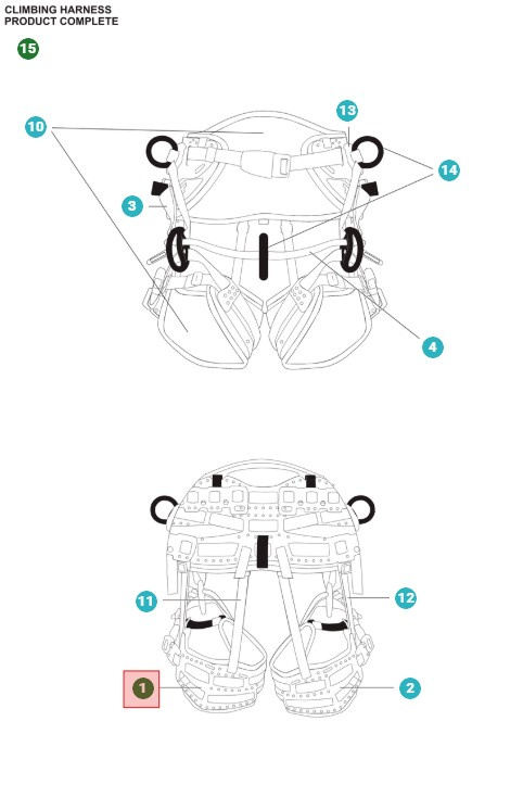 Beinschlaufe links 5367699-01