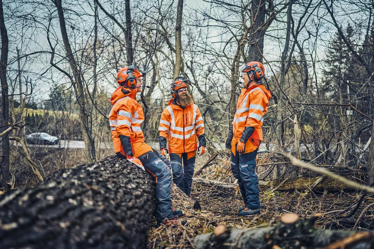 Gehörschutz Husqvarna X-COM Active für Helmbefestigung