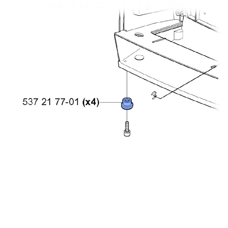 Fußstütze 5372177-01