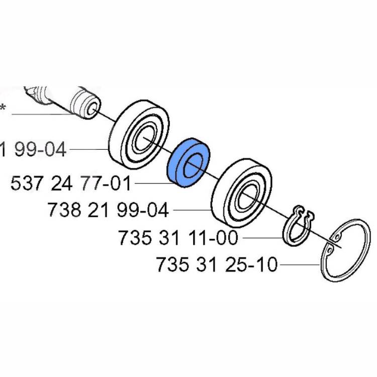 Distanzhülse 5372477-01