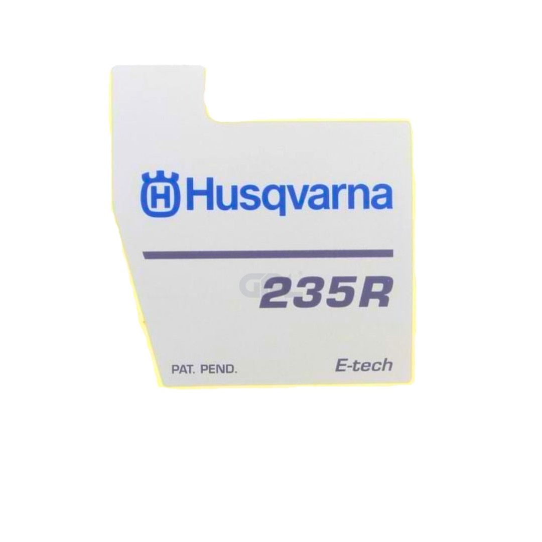 Aufkleber Starter Husqvarna 235R
