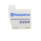 Aufkleber Starter Husqvarna 235R Aufkleber Starter Husqvarna 235R