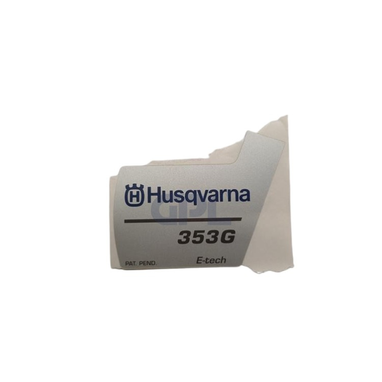 Abziehbild Husqvarna 353G