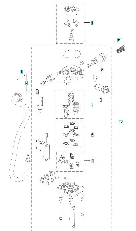 Dichtungssatz Dichtungssatz Pw125 5374861-01