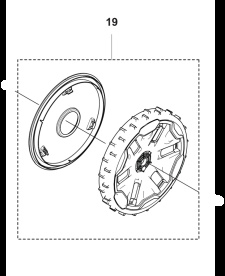 Laufrad Automower Nera