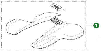 Oberabdeckung Automower 320 Nera
