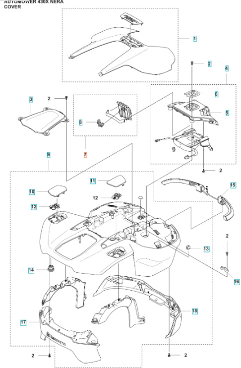 Radar-Kit 430X Nera, 450X Nera