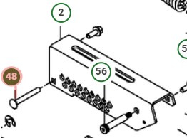 3/8-16 x 3 Zoll Carr-Bolzen 5391227-28