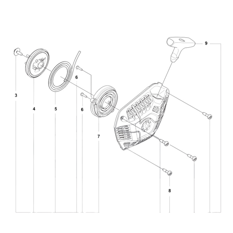 Anlasser Husqvarna 564XP