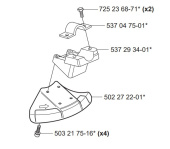 SAW BLADE GUARD KIT 5440442-10 SAW BLADE GUARD KIT 5440442-10