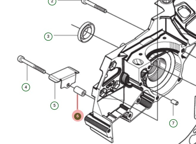 Buchse Riemensteuerung 5440977-01