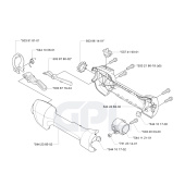 Griff, Gassteuerung 5441436-03 Griff, Gassteuerung 5441436-03