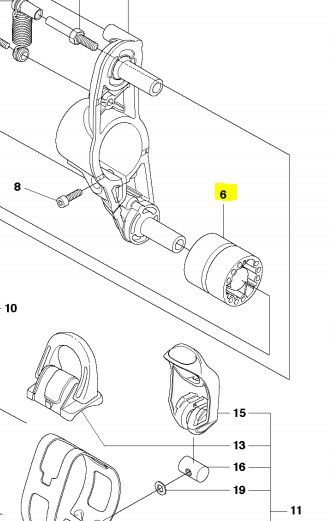 Schwingungsisolator 5442309-01