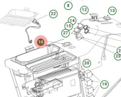 Motorgeschwindigkeit wechseln 5443134-02 Motorgeschwindigkeit wechseln 5443134-02