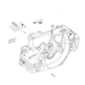 Kurbelgehäuse komplett Kurbelgehäuse komplett