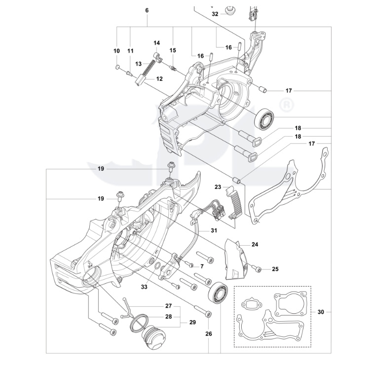 Kurbelgehäuse 564XPG
