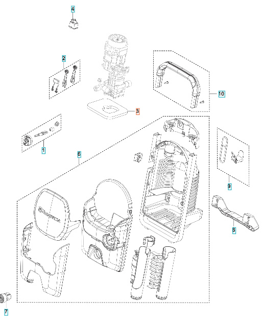 Dichtungsschaum-Motorabdeckung 5460899-01