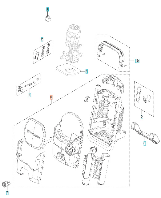 Abdeckungssatz, Pw 130 5460902-01