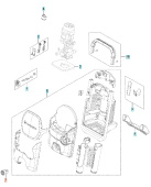 Kupplung Wasserauslass weiblich C 5460903-01 Kupplung Wasserauslass weiblich C 5460903-01