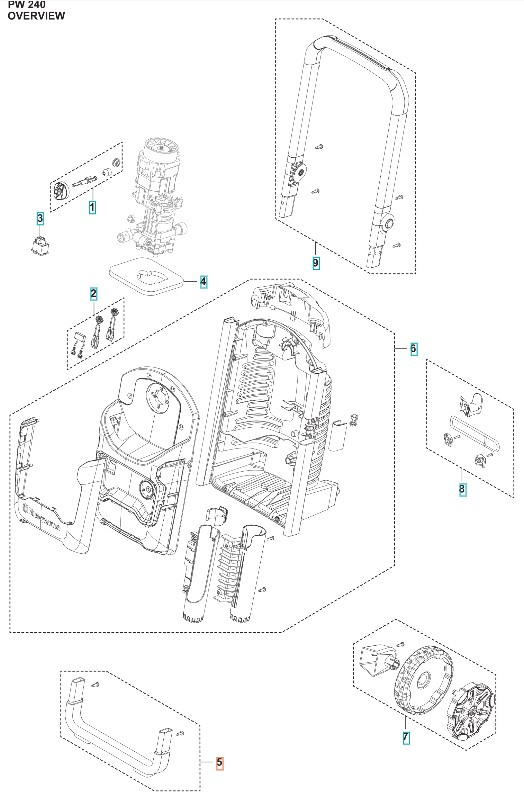 Fußstütze 5460918-01