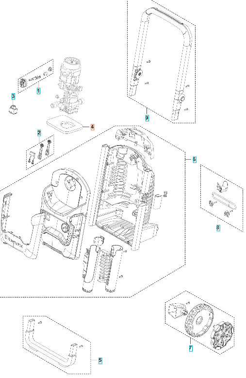 Kabelhaken-Kit 5460921-01