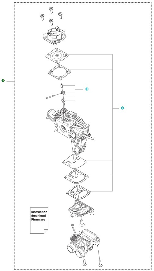 Vergaser-Kit 560/562Mkii 5461482-01