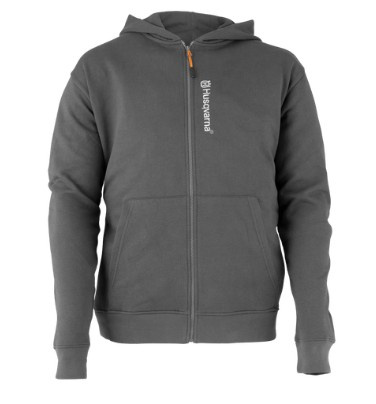 Husqvarna Hoodie Schwarz / Dunkelgrau, M